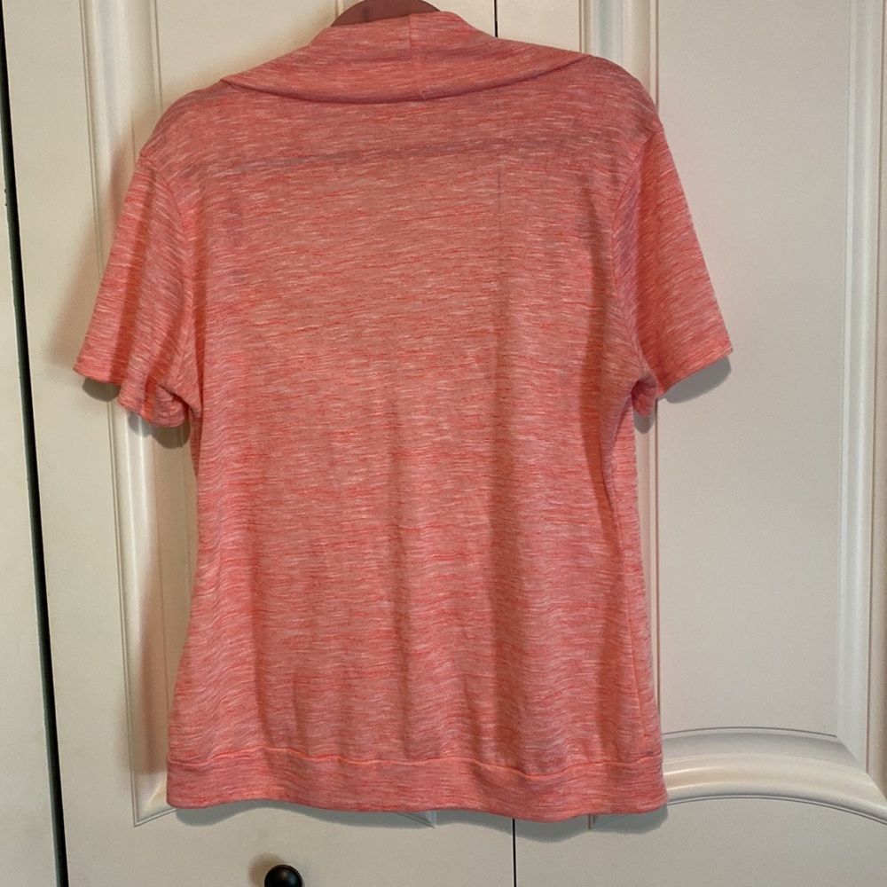 Peach/white blouse - Picture 6 of 9